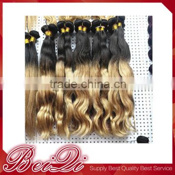 Wholesale top quality grey human hair weaving