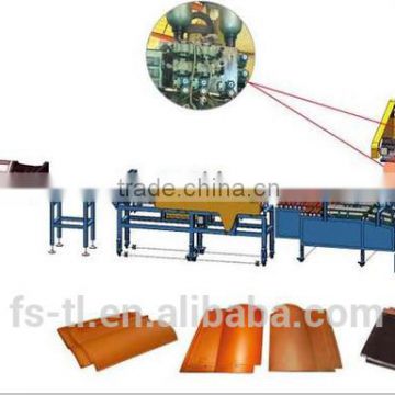 Part of auto whole production line for roofing tile making machines