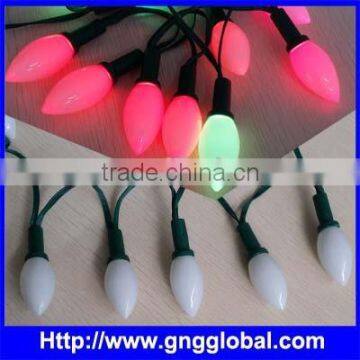 3D multi color outdoor hanging led crystal magic ball light led pixel ball light