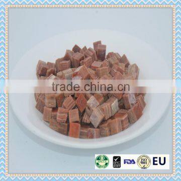 high protein beef and cheese cube dry pet cat snack