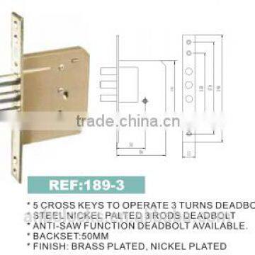 DEADBOLT LOCK BODY