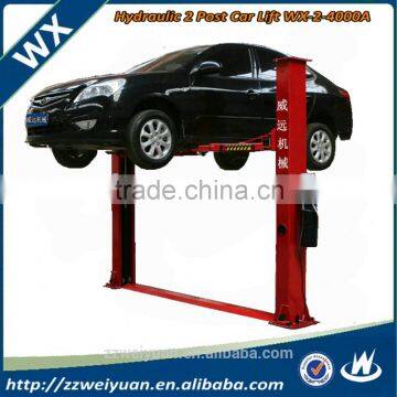 Hydraulic 4Ton 2 Post Car Lift With Base Plate WX-2-4000A 3.5T 4T 4.5T