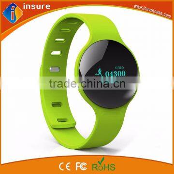 2016 cheap bluetooth waterproof bracelet with round dial