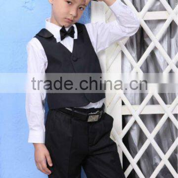 New arrival 2012 comfortable and handsome balck party wear for boys