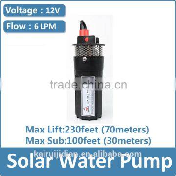 12 volt powered submersible water pump kits/solar water pump for fountain