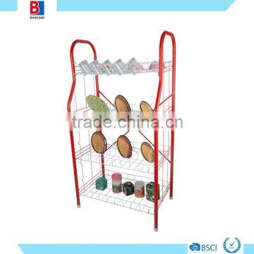 4 tier metal dish rack