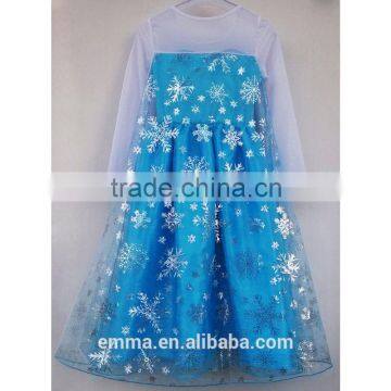 Chlid elsa costume frozen elsa dress wholesale fashion dress BC2029