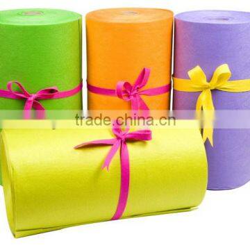 36",various color non woven polyester fabric