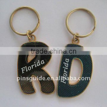 Florida metal keychain