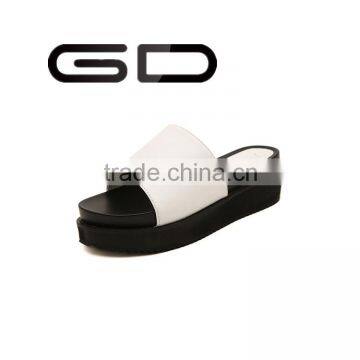 GD comfortable soft lady EVA and rubber shining summer slipper