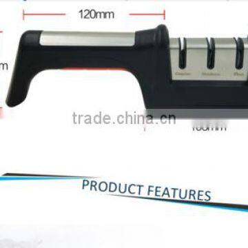 Ceramic/Diamond Kitchen Use Steel Knife Sharpener