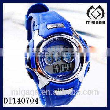 fashion sport watch for boys with alarm and chronograph boy's sport digital watch