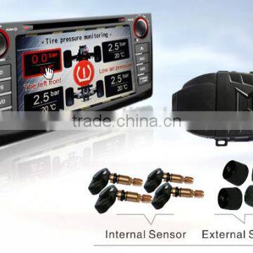 Hot sale car dvd system internal tpms car tpms internal dvd