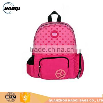 Fashionable school backpack with drink holder guangzhou backpack