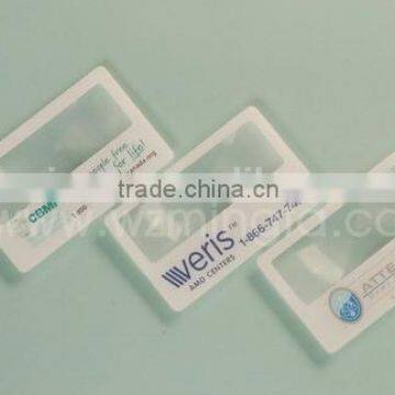 Clear Frosted Plastic Business Cards Magnifying Business Cards photo-2