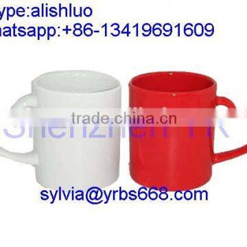 Custom mug with heart shaped handle, heart shaped handle mug