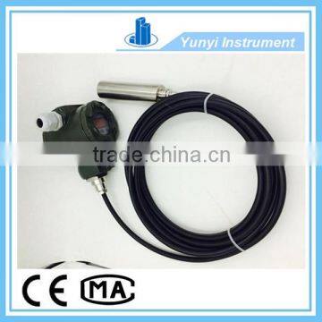 Static pressure transducer water level