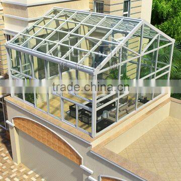 Aluminum Profile Glass Balcony Sunroom photo-3