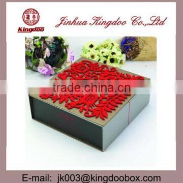 Jinhua Supplier Handmade Foldable Paper Jewelry Box with Design