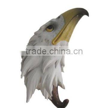 Animal wall hanging decoration polyresin with hook
