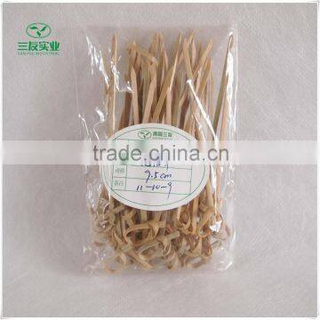 bamboo skewers and toothpick with logo custom made in Jiangxi