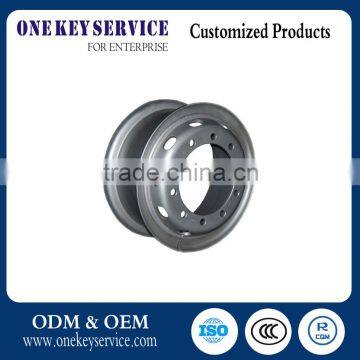 Steel wheel rims 7.5x19.5 for truck