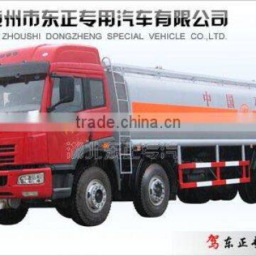 Jiefang front four rear eight oil tank truck