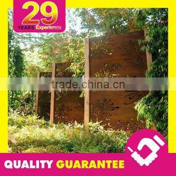 Creative Rusted Steel Corten Steel Pipe Garden Planter photo-3