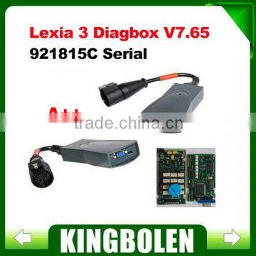 A+Quality with Good Board Lexia3 Full Set Serial 921815C Diagbox V7.65 Lexia 3 PP2000 for Citroen Peugeot Diagnostic Tool