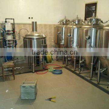 100l Automatic brewey equipment and small conical fermentation tank