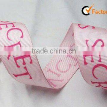 customized printed grosgrain ribbon