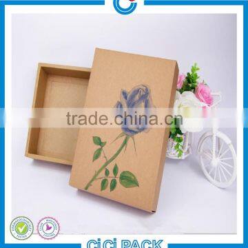 China Wash Painting Style Custom Printing Apparel Paper Packaging Box Wholesale