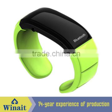 WT-20 Most Popular bluetooth bracelet phone Bluetooth Smart Watch Android pedometer bluetooth vibrating bracelet with caller id