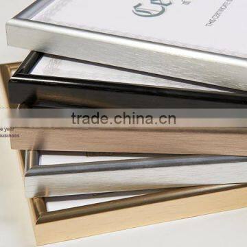 A4 or Customized Size Metal Aluminum Photo Frame Certificate Frame photo-3