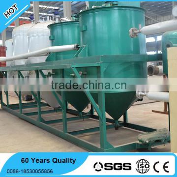 Dependable performance sunflower seeds oil refining machine