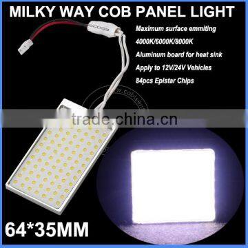 Factory price cob dome light 12V/24V Car New panel light led
