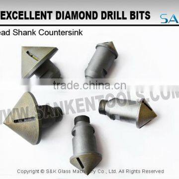 Taper Shank Drill Bit Glass Cutting Diamond Drill Bit