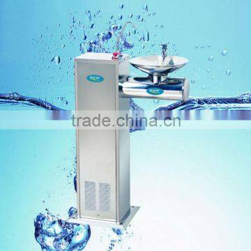 Stainless steel cold drinking fountain