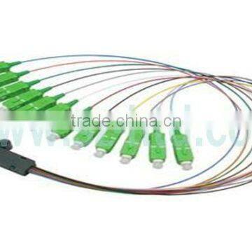 Factory supply for SC/APC 12Core 1M 0.9mm Ribbon Fiber Optic Patch Cord