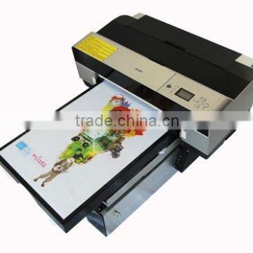 The Latest Digital Flatbed A3 Size T-shirt Printer