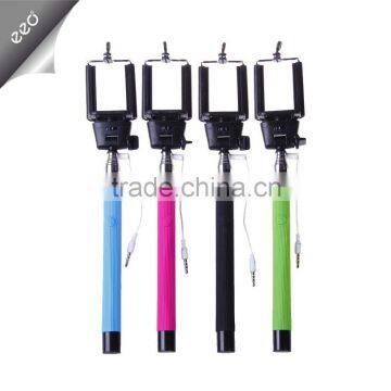 wholesale fashion selfie stick, cheap and hot sell selfie stick, monopod selfie stick