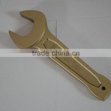 Non-sparking Beryllium Copper Alloy Tool Striking Open End Bent Wrench