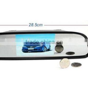 5 inch car monitor High Definition Mirror Monitor with digital screen PAL/NTSC