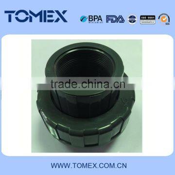 PVC material NPT thread pipe fitting union