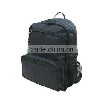 Fashion sport multifunctional backpack canvas black backpack