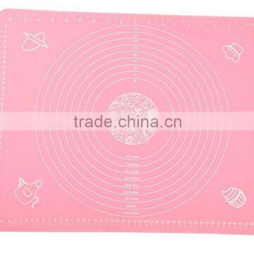 Eco-friendly Feature Soft Printed Kitchen Baking Mat Silicone 50*40cm photo-3
