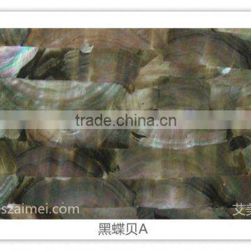 Free Sample Black Mother of Pearl Shell Sheet/paper