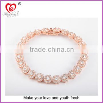 Hot selling stainless steel bracelet new style bracelet zircon stainless steel bracelet