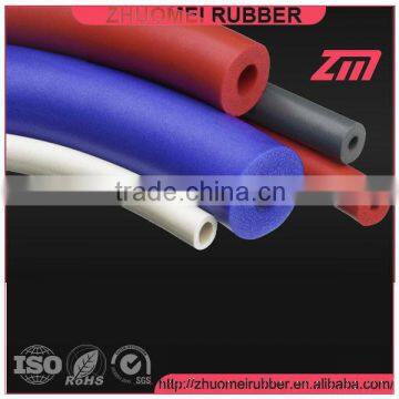 Heat resistant silicone sponge tube