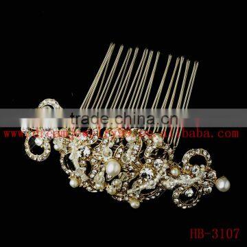 fairy noble bridal hair crown comb